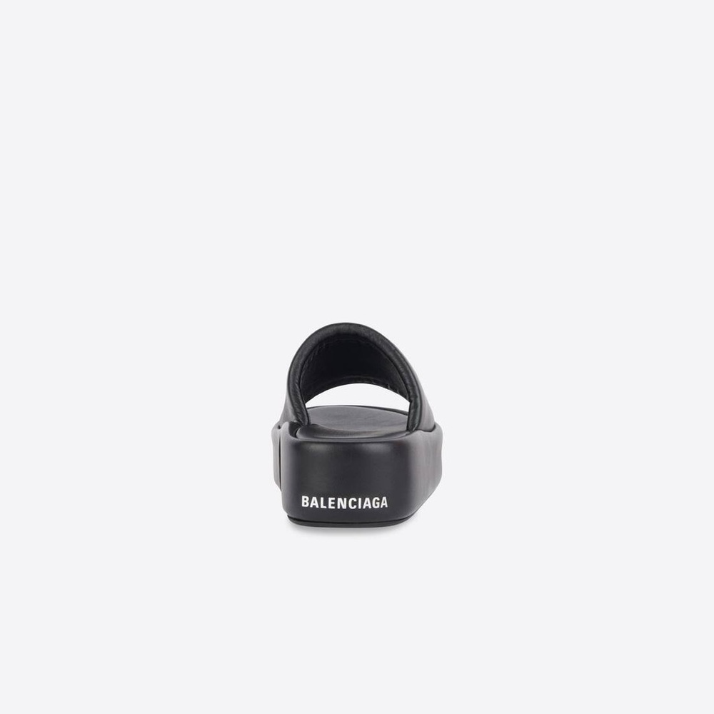 Balenciaga Women's Black Slippers
